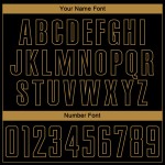 Gold-Grau Schwarz Jersey Fußball Sublimation Alte Custom Uniform Gold-Grau Schwarz Jersey Fußball Sublimation Alte Custom Uniform