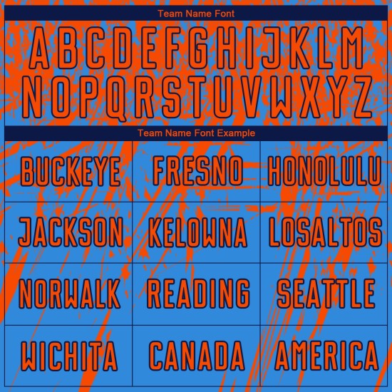 Benutzerdefinierte Orange-Navy Uniform Sublimation Blau Jersey Fußball Pulver Benutzerdefinierte Orange-Navy Uniform Sublimation Blau Jersey Fußball Pulver