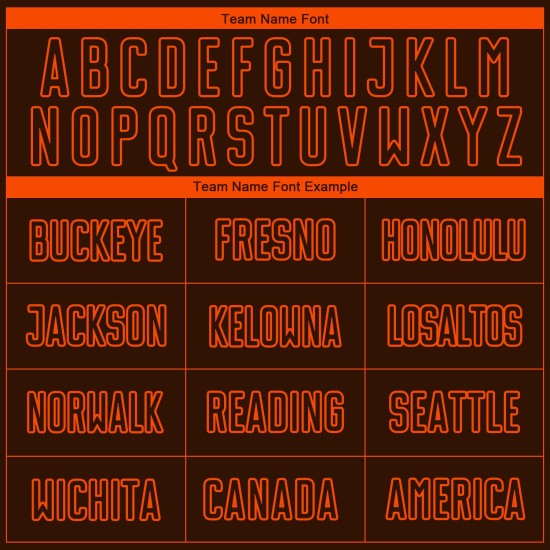 Orange Custom Jersey Sublimation Uniform Braun Fußball Orange Custom Jersey Sublimation Uniform Braun Fußball