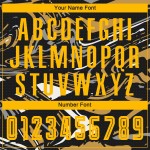 Abbildung Gold-Alte Uniform Sublimation Custom Fußball Jersey Gold Abbildung Gold-Alte Uniform Sublimation Custom Fußball Jersey Gold