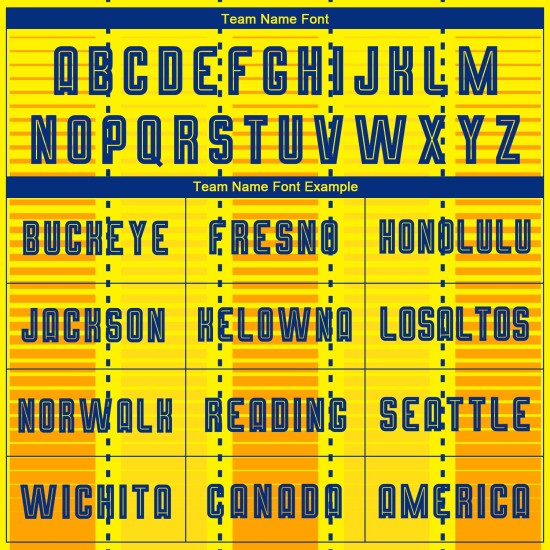 Benutzerdefinierte Royal-Orange Uniform Trikot Fußball Sublimation Gold Benutzerdefinierte Royal-Orange Uniform Trikot Fußball Sublimation Gold