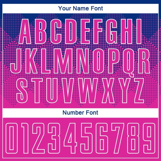 Pink-Weiß Deep Royal Jersey Custom Uniform Fußball Sublimation Pink-Weiß Deep Royal Jersey Custom Uniform Fußball Sublimation