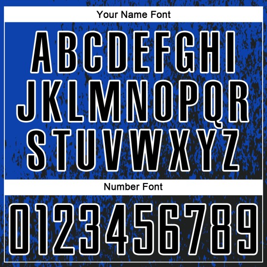 Kunst Custom Uniform Blau Sublimation Thunder Schwarz-Weiß Abstrakte Fußball Jersey Fragment Kunst Custom Uniform Blau Sublimation Thunder Schwarz-Weiß Abstrakte Fußball Jersey Fragment