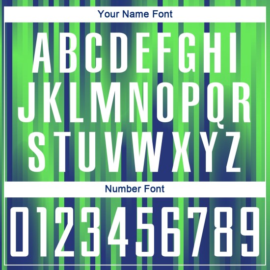 Grün Weiß-Royal Sublimation Custom Jersey Uniform Neon Fußball Grün Weiß-Royal Sublimation Custom Jersey Uniform Neon Fußball