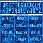 Benutzerdefiniertes Trikot Royal Sublimation Hellblaue Fußballuniform Benutzerdefiniertes Trikot Royal Sublimation Hellblaue Fußballuniform