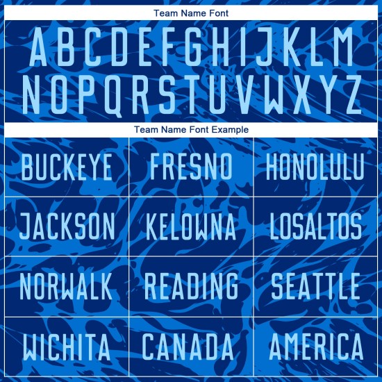 Benutzerdefiniertes Trikot Royal Sublimation Hellblaue Fußballuniform Benutzerdefiniertes Trikot Royal Sublimation Hellblaue Fußballuniform