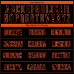 Fußball Schwarz Jersey Orange Uniform Sublimation Custom Fußball Schwarz Jersey Orange Uniform Sublimation Custom