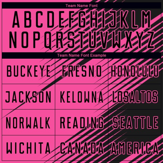 Benutzerdefinierte schwarze Linie Trikot rosa Sublimation Uniform Fußball Benutzerdefinierte schwarze Linie Trikot rosa Sublimation Uniform Fußball