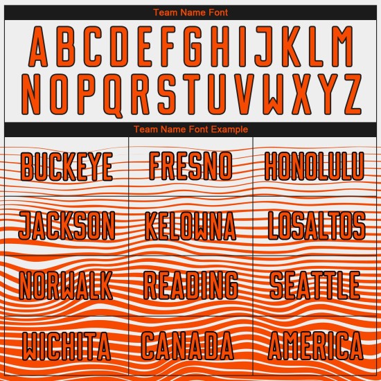 Jersey Sublimation Uniform Weiß Custom Line Gradient Orange-Schwarz Fußball Jersey Sublimation Uniform Weiß Custom Line Gradient Orange-Schwarz Fußball