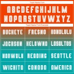 Fußball Ärmel Custom Uniform Weiß-Aqua Fade Fashion Jersey Sublimation Orange Lange Fußball Ärmel Custom Uniform Weiß-Aqua Fade Fashion Jersey Sublimation Orange Lange