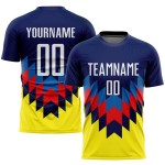 Custom Jersey Weiß-Gold Sublimation Fußball Uniform Figur Custom Jersey Weiß-Gold Sublimation Fußball Uniform Figur
