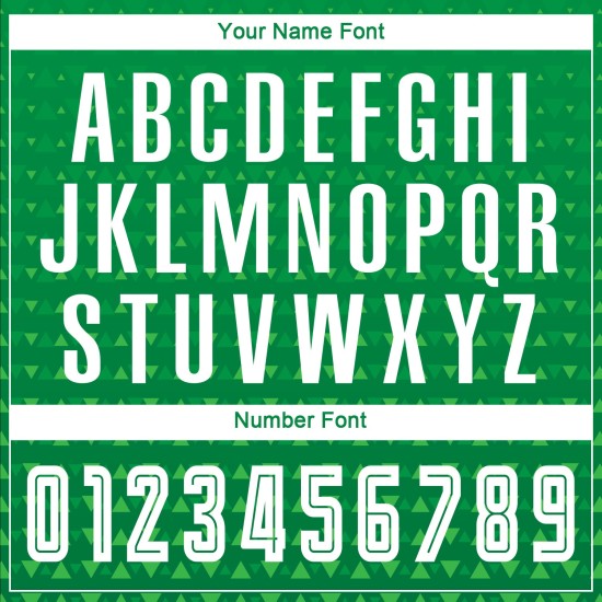 Grüne Uniform Weiß Fußball Jersey Kelly Sublimation Custom Grüne Uniform Weiß Fußball Jersey Kelly Sublimation Custom