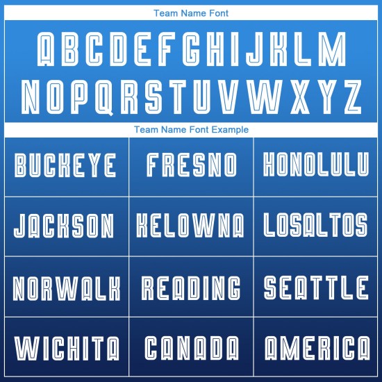 Weiß-Marineblau Custom Sleeve Fashion Uniform Powder Blue Soccer Fade Sublimation Long Jersey Weiß-Marineblau Custom Sleeve Fashion Uniform Powder Blue Soccer Fade Sublimation Long Jersey