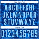 Benutzerdefiniertes Trikot Royal Sublimation Hellblaue Fußballuniform Benutzerdefiniertes Trikot Royal Sublimation Hellblaue Fußballuniform