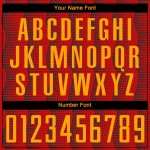 Sublimation Rot Benutzerdefinierte Uniform Trikot Fußball Gold Sublimation Rot Benutzerdefinierte Uniform Trikot Fußball Gold