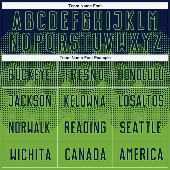 Fußball Custom Neon Jersey Grün Navy Sublimation Uniform Fußball Custom Neon Jersey Grün Navy Sublimation Uniform