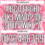 Benutzerdefinierte geometrische Sublimation Uniform Jersey Licht Fußball Muster Schwarz-Pink Abstrakt Rosa Benutzerdefinierte geometrische Sublimation Uniform Jersey Licht Fußball Muster Schwarz-Pink Abstrakt Rosa