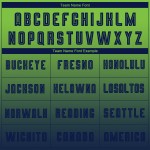 Benutzerdefinierte Fußball Navy Neon Grün Verblassen Lange Jersey Ärmel Sublimation Uniform Mode Benutzerdefinierte Fußball Navy Neon Grün Verblassen Lange Jersey Ärmel Sublimation Uniform Mode