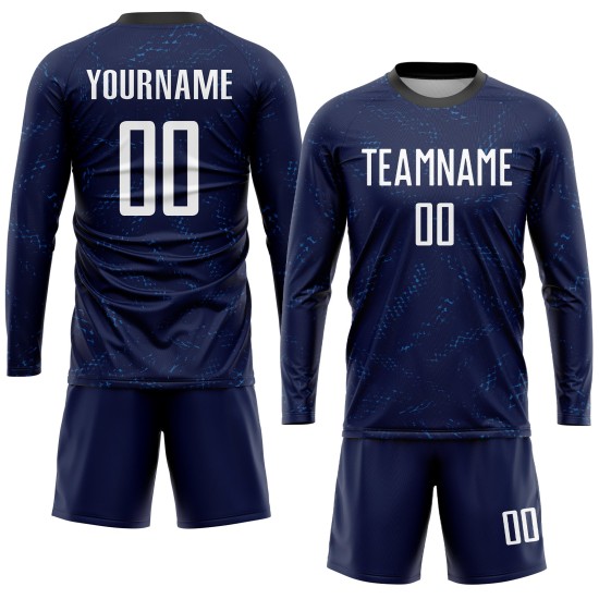 Weiß-Schwarz Lila Jersey Sublimation Fußball Dark Uniform Custom Weiß-Schwarz Lila Jersey Sublimation Fußball Dark Uniform Custom