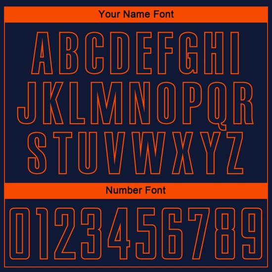 Benutzerdefinierte Uniform Navy Fashion Fade Orange Nadelstreifen Fußball Sublimation Jersey Benutzerdefinierte Uniform Navy Fashion Fade Orange Nadelstreifen Fußball Sublimation Jersey