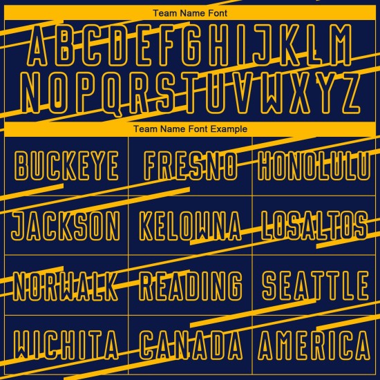 Linien Gelb Sublimation Uniform Jersey Navy Custom Fußball Linien Gelb Sublimation Uniform Jersey Navy Custom Fußball