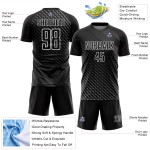 Sublimation Jersey Formen Weiß Uniform Fußball Schwarz Geometrisch Benutzerdefinierte Sublimation Jersey Formen Weiß Uniform Fußball Schwarz Geometrisch Benutzerdefinierte