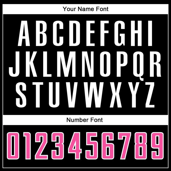 Mode Custom Fußball Split Pink-Weiß Jersey Uniform Schwarz Sublimation Mode Custom Fußball Split Pink-Weiß Jersey Uniform Schwarz Sublimation