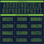 Marineblaues grünes Trikot, Uniform, Sublimation, Fußball, Neon, benutzerdefinierte Marineblaues grünes Trikot, Uniform, Sublimation, Fußball, Neon, benutzerdefinierte