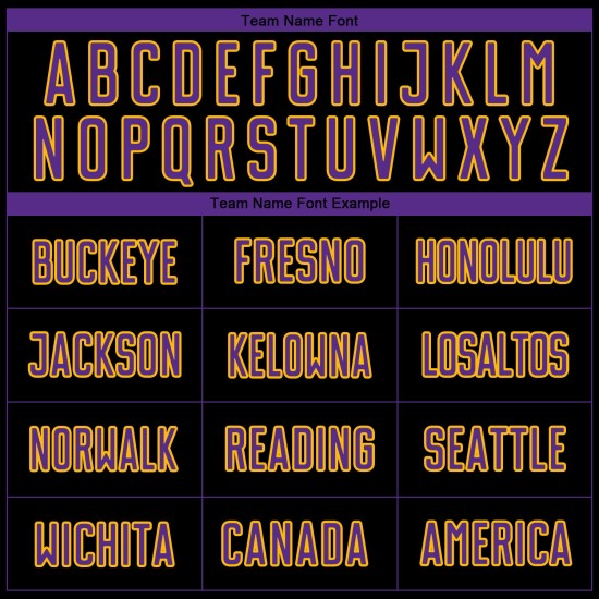 Mode Schwarz Custom Nadelstreifen Lila-Gold Jersey Verblassen Fußball Uniform Sublimation Mode Schwarz Custom Nadelstreifen Lila-Gold Jersey Verblassen Fußball Uniform Sublimation