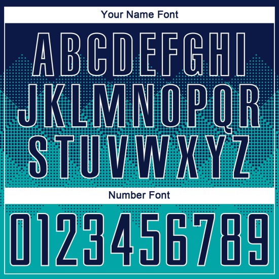 Marineblau-Weiß Fußballuniform Benutzerdefinierte Sublimation Jersey Aqua Marineblau-Weiß Fußballuniform Benutzerdefinierte Sublimation Jersey Aqua