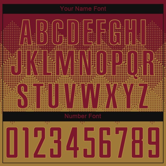 Gold Jersey Custom Fußball Sublimation Alte Crimson Uniform Gold Jersey Custom Fußball Sublimation Alte Crimson Uniform