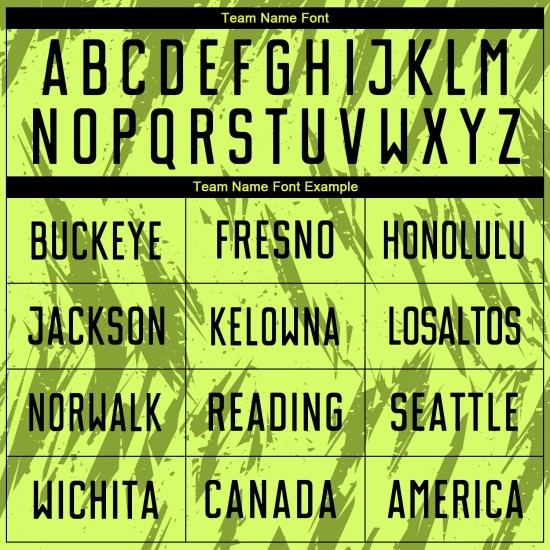 Fußballtrikot Schwarz-Oliv Benutzerdefinierte Uniform Sublimation Neongrün