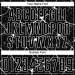 Jersey Schwarz Benutzerdefinierte Weiß Sublimation Fußballuniform Jersey Schwarz Benutzerdefinierte Weiß Sublimation Fußballuniform