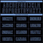 Blue-Royal Fußball Custom Jersey Sublimation Uniform Hellschwarz Blue-Royal Fußball Custom Jersey Sublimation Uniform Hellschwarz