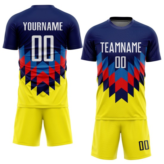 Custom Jersey Weiß-Gold Sublimation Fußball Uniform Figur Custom Jersey Weiß-Gold Sublimation Fußball Uniform Figur