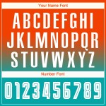 Fußball Ärmel Custom Uniform Weiß-Aqua Fade Fashion Jersey Sublimation Orange Lange Fußball Ärmel Custom Uniform Weiß-Aqua Fade Fashion Jersey Sublimation Orange Lange