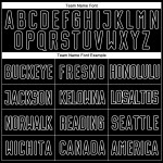 Sublimationstrikot Fußball Custom Fashion Uniform Split Schwarz-Weiß Rot