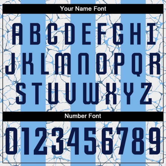 Leichtes, individuelles Fußballtrikot in Blau mit Sublimationsdruck, Marineblau-Weiß Leichtes, individuelles Fußballtrikot in Blau mit Sublimationsdruck, Marineblau-Weiß