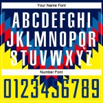 Custom Jersey Weiß-Gold Sublimation Fußball Uniform Figur Custom Jersey Weiß-Gold Sublimation Fußball Uniform Figur