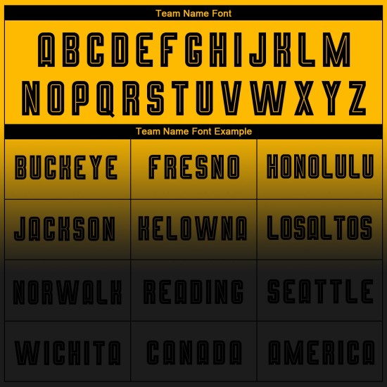 Fashion Fade Uniform Ärmel Lange Sublimation Schwarz Jersey Custom Gold Fußball Fashion Fade Uniform Ärmel Lange Sublimation Schwarz Jersey Custom Gold Fußball